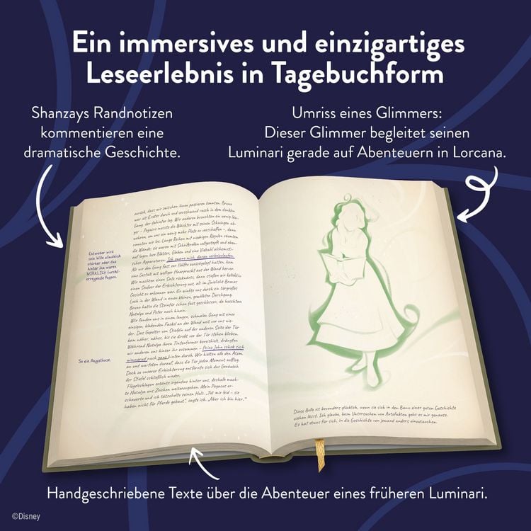 Produktbild: Disney Lorcana - Quest of Wonders. Legendenbuch eines Luminari
