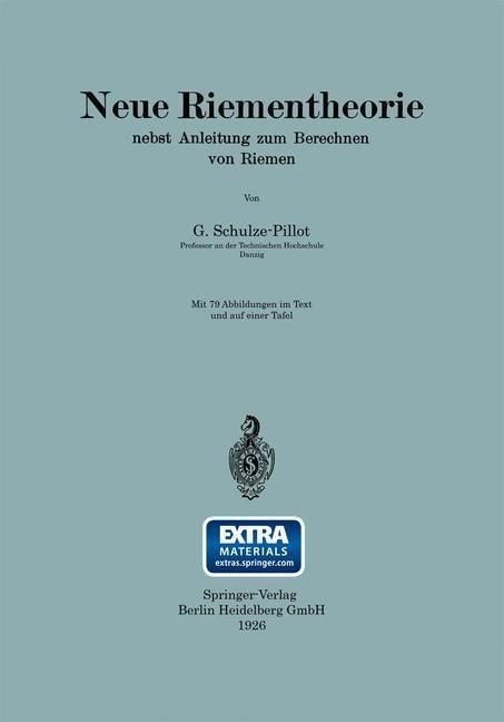 Produktbild: Neue Riementheorie