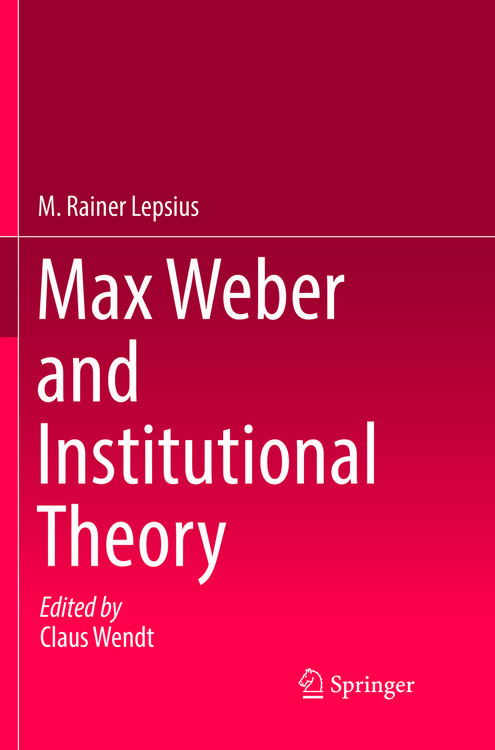 Produktbild: Max Weber and Institutional Theory