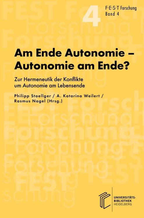 Produktbild: Am Ende Autonomie &ndash; Autonomie am Ende?