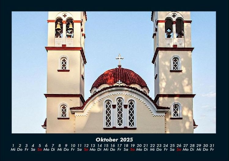 Produktbild: Religi&ouml;se Architektur 2025 Fotokalender DIN A4