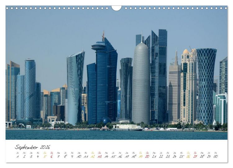 Produktbild: Doha, die arabische Welt im Aufbruch (Wandkalender 2026 DIN A3 quer), CALVENDO Monatskalender