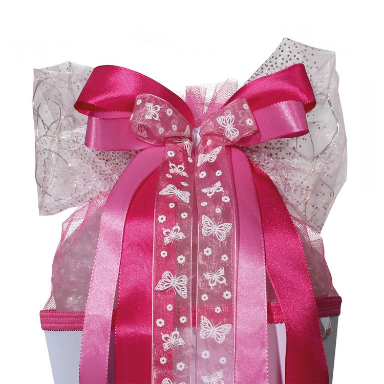 Produktbild: LED-Schleife "Pink Glamour"
