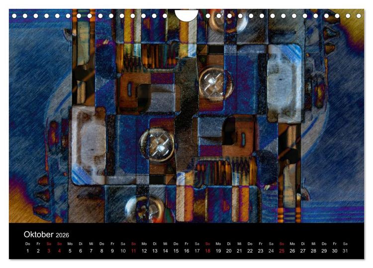Produktbild: Computer ganz nah (Wandkalender 2026 DIN A4 quer), CALVENDO Monatskalender