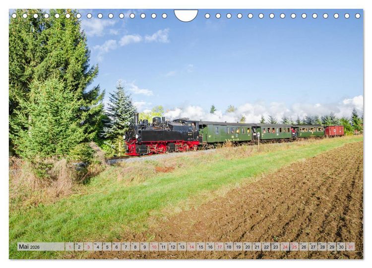 Produktbild: Volldampf durch den Harz (Wandkalender 2026 DIN A4 quer), CALVENDO Monatskalender