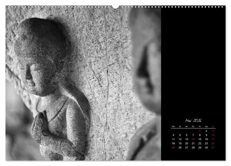 Produktbild: Worte des Buddha 2026 (hochwertiger Premium Wandkalender 2026 DIN A2 quer), Kunstdruck in Hochglanz