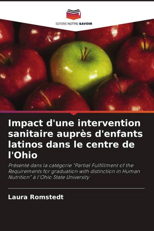 Produktbild: Impact d'une intervention sanitaire aupr&egrave;s d'enfants latinos dans le centre de l'Ohio