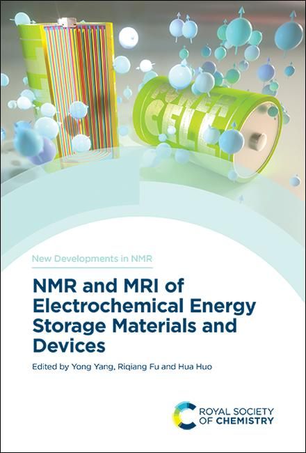 Produktbild: NMR and MRI of Electrochemical Energy Storage Materials and Devices
