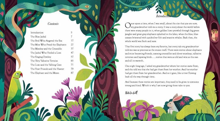 Produktbild: Animal Tales from India: Ten Stories from the Panchatantra