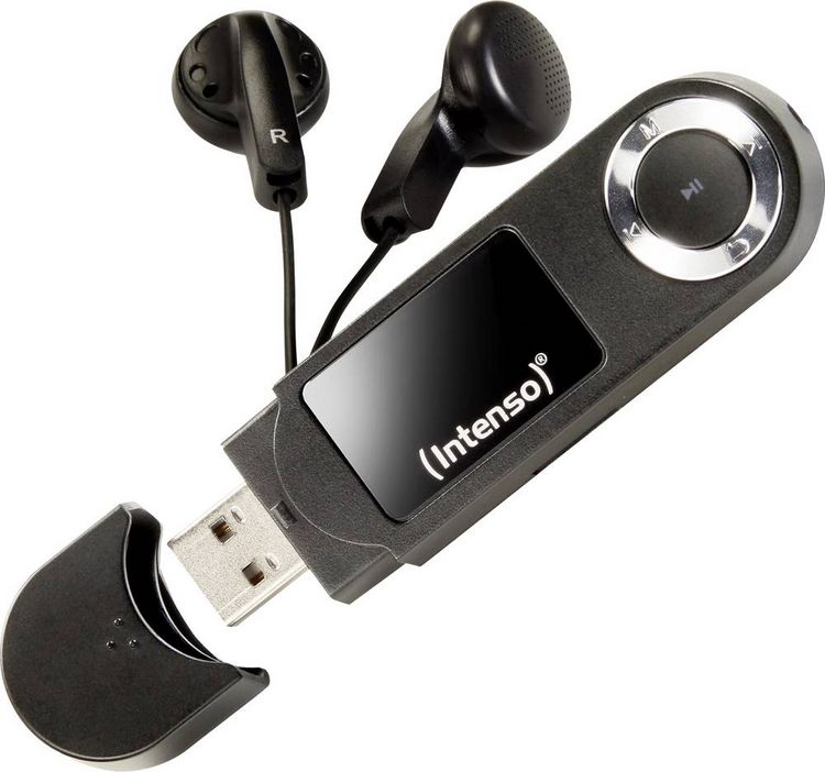 Produktbild: Intenso MP3 Player 64GB Music Walker MP3-Player 64GB Schwarz