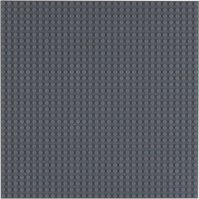 Produktbild: Open Bricks Baseplate 32x32 dark grey, 2 St&uuml;ck