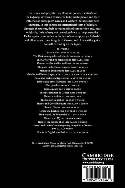 Produktbild: The Cambridge Companion to Homer