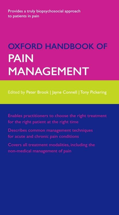 Produktbild: Oxford Handbook of Pain Management