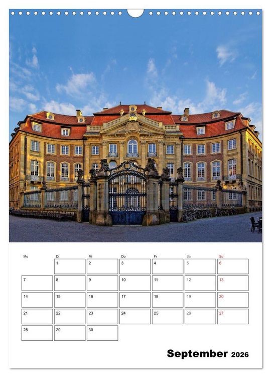 Produktbild: M&uuml;nster entdecken (Wandkalender 2026 DIN A3 hoch), CALVENDO Monatskalender