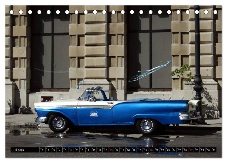Produktbild: Auto-Legenden Ford Fairlane 500 (Tischkalender 2025 DIN A5 quer), CALVENDO Monatskalender