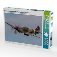 Produktbild: CALVENDO Puzzle Supermarine Spitfire FR Mk.XVIIIe, Hangar 10 Collection | 1000 Teile Lege-Gr&ouml;&szlig;e 64x48cm Foto-Puzzle f&uuml;r gl&uuml;ckliche Stunden