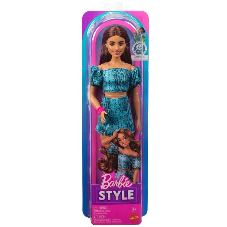 Produktbild: Barbie Fashionista - Teal Animal Print