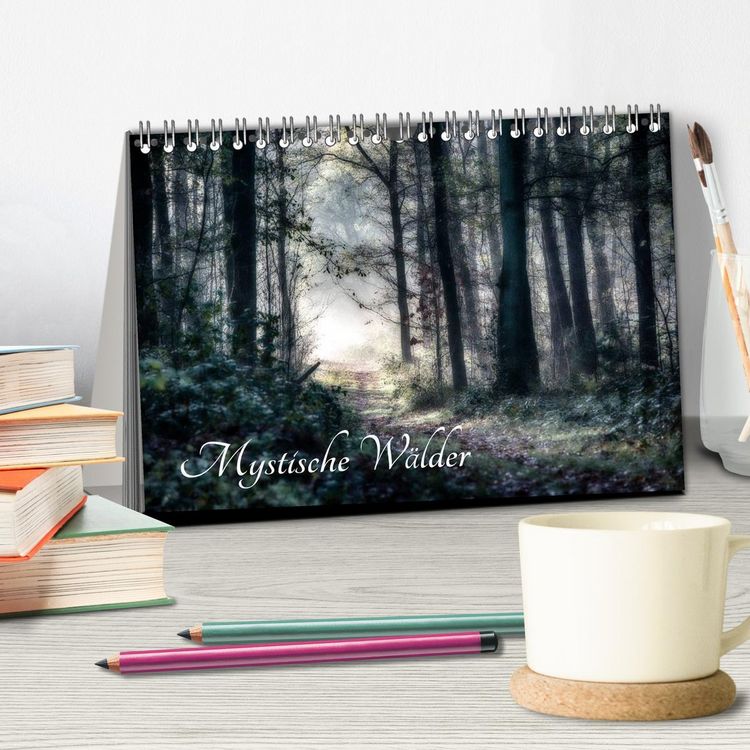Produktbild: Mystische W&auml;lder (Tischkalender 2026 DIN A5 quer), CALVENDO Monatskalender