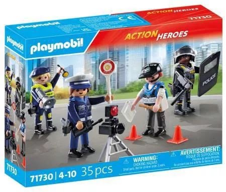 Produktbild: PLAYMOBIL 71730 Figurenset Polizei
