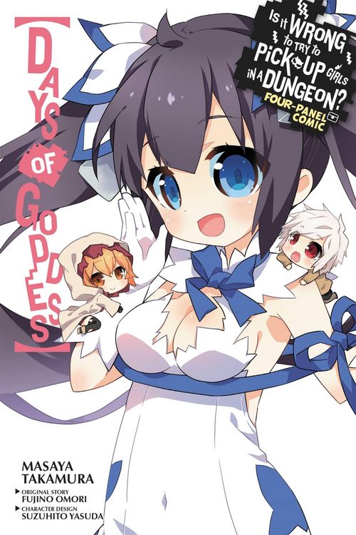 Produktbild: Is It Wrong to Try to Pick Up Girls in a Dungeon? Four-Panel Comic: Days of Goddess