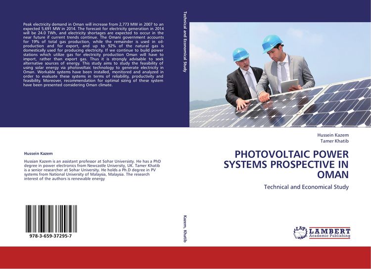 Produktbild: Photovoltaic Power Systems Prospective in Oman