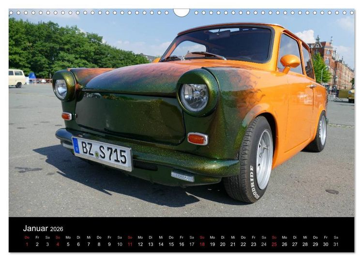 Produktbild: Trabantfahrertreffen Zwickau (Wandkalender 2026 DIN A3 quer), CALVENDO Monatskalender