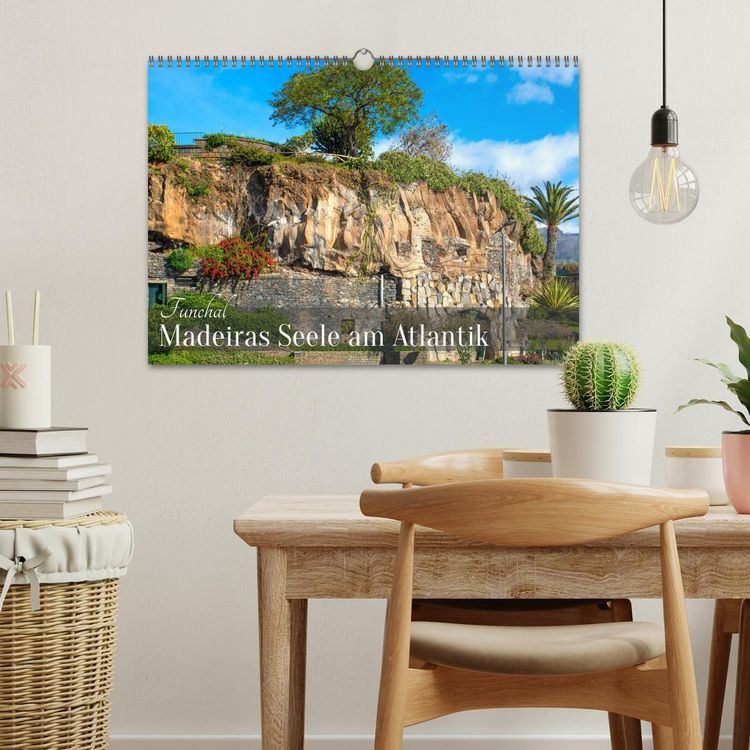 Produktbild: Funchal &ndash; Madeiras Seele am Atlantik (Wandkalender 2026 DIN A3 quer), CALVENDO Monatskalender
