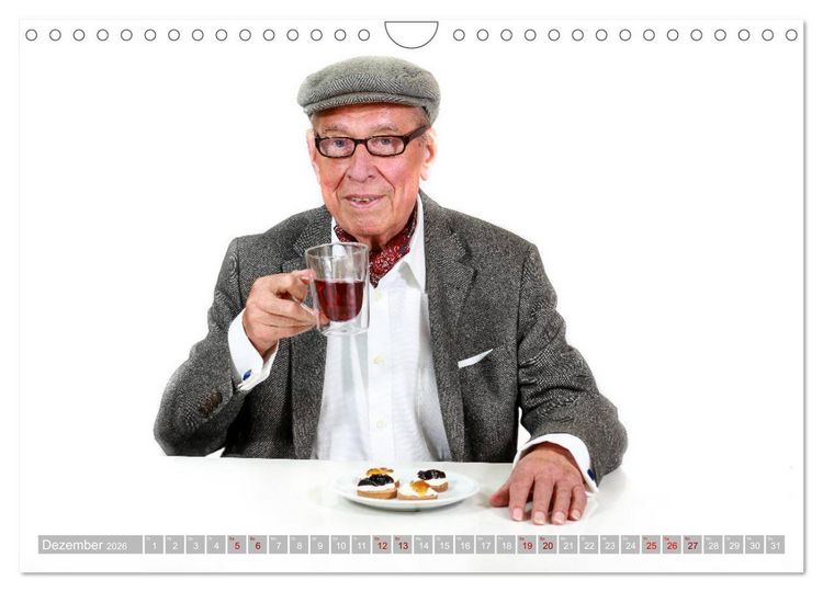 Produktbild: Sch&ouml;nheit im Alter - Auf den Geschmack gekommen (Wandkalender 2026 DIN A4 quer), CALVENDO Monatskalender