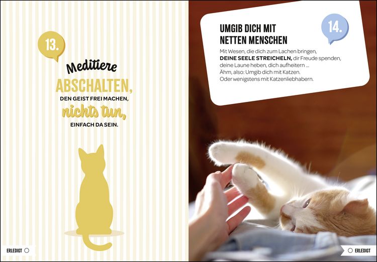 Produktbild: 100 Dinge, die man von einer Katze lernen kann