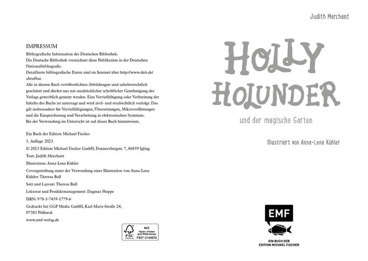 Produktbild: Holly Holunder und der magische Garten
