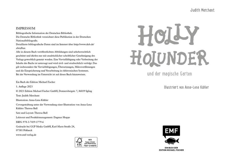 Produktbild: Holly Holunder und der magische Garten