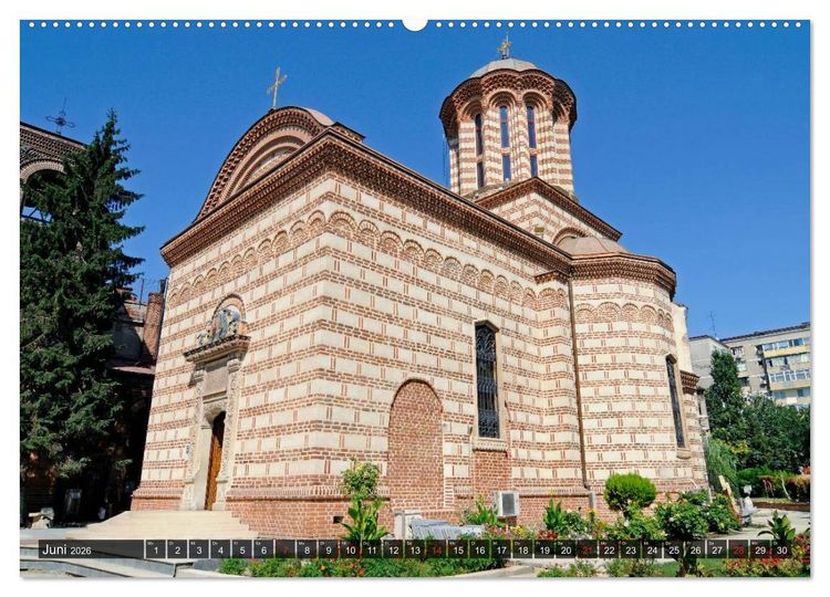 Produktbild: Bukarest - Paris des Ostens (Wandkalender 2026 DIN A2 quer), CALVENDO Monatskalender