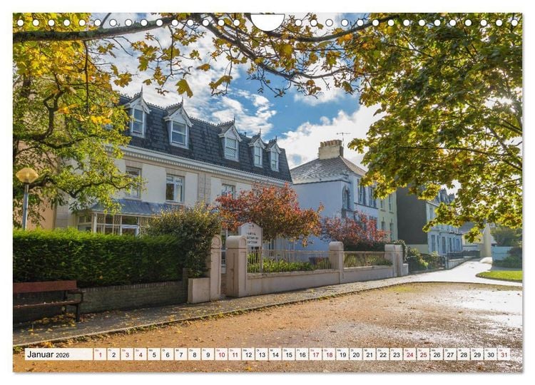 Produktbild: Jersey - Die Insel im &Auml;rmelkanal (Wandkalender 2026 DIN A4 quer), CALVENDO Monatskalender