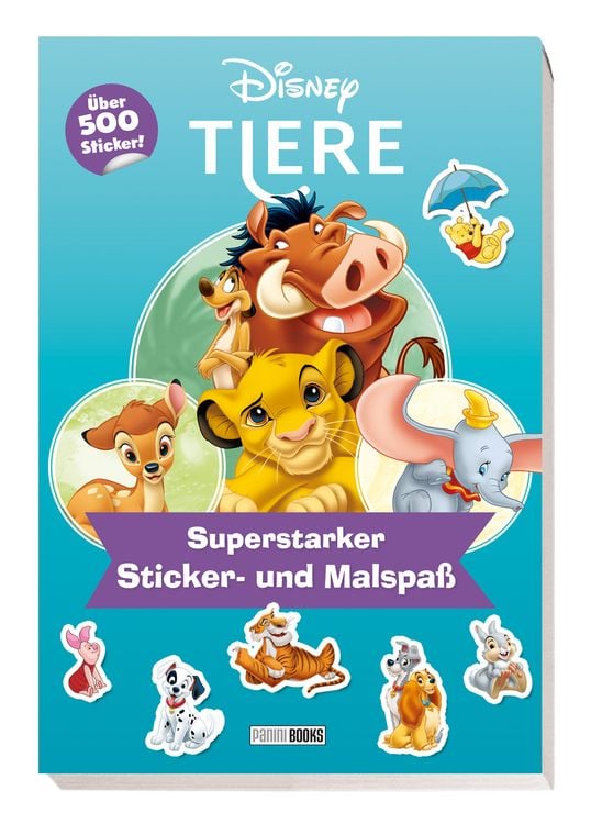 Produktbild: Disney Tiere: Superstarker Sticker- und Malspaß