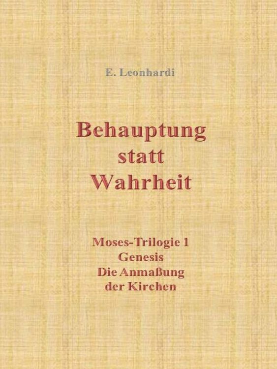 Produktbild: Behauptung statt Wahrheit