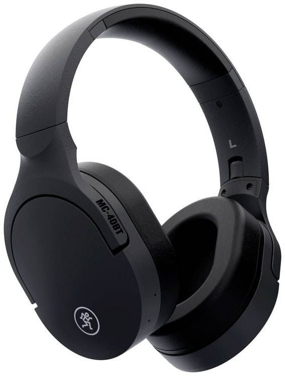Produktbild: Mackie MC-40BT Over Ear Headset Bluetooth&reg; Stereo Schwarz Studio