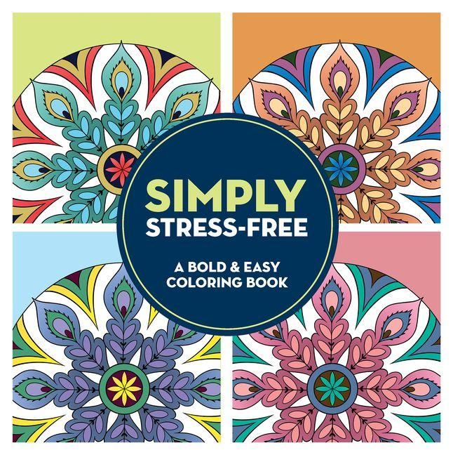 Produktbild: Simply Stress-Free: A Bold & Easy Coloring Book