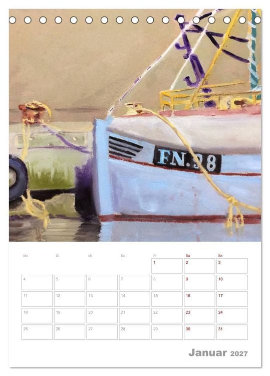 Produktbild: Malerisches Skagen (Tischkalender 2027 DIN A5 hoch), CALVENDO Monatskalender