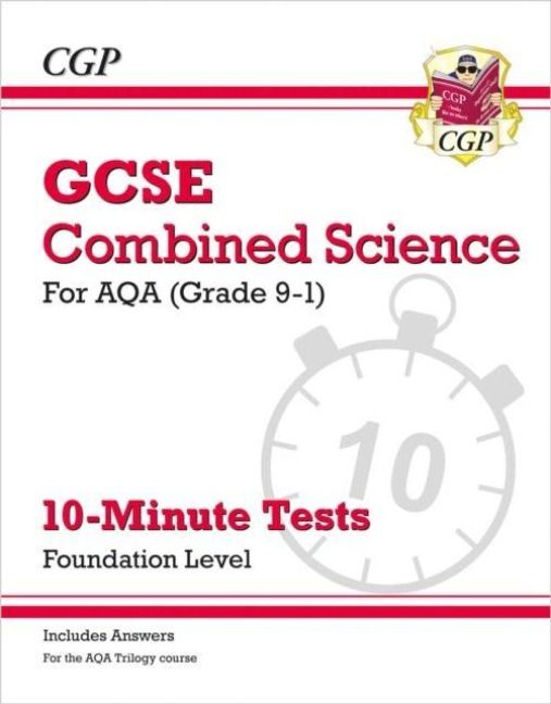 Produktbild: GCSE Combined Science: AQA 10-Minute Tests - Foundation (includes answers)