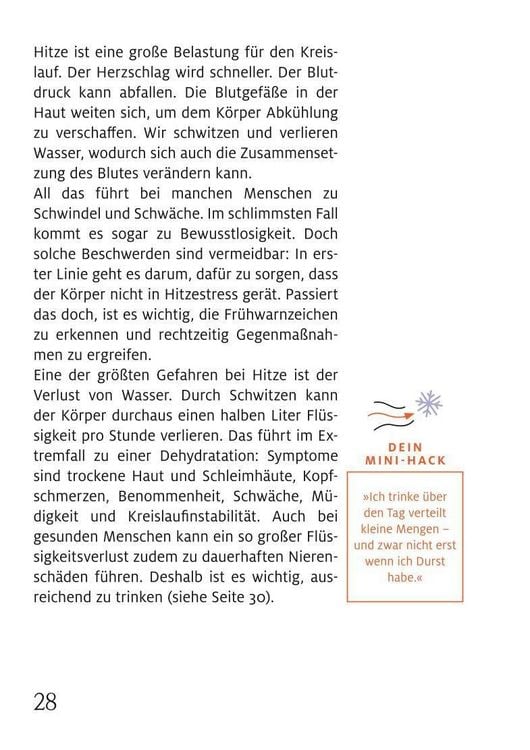 Produktbild: 1-Minuten-Strategie Hitze