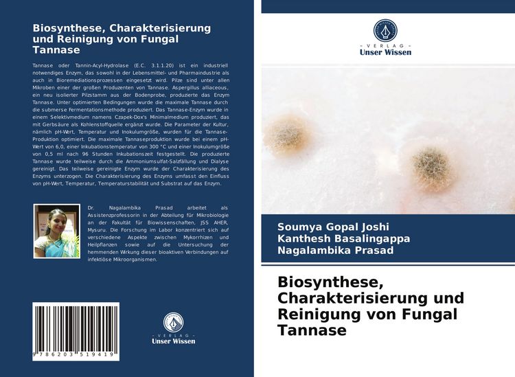 Produktbild: Biosynthese, Charakterisierung und Reinigung von Fungal Tannase