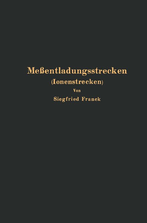 Produktbild: Me&szlig;entladungsstrecken (Ionenstrecken)