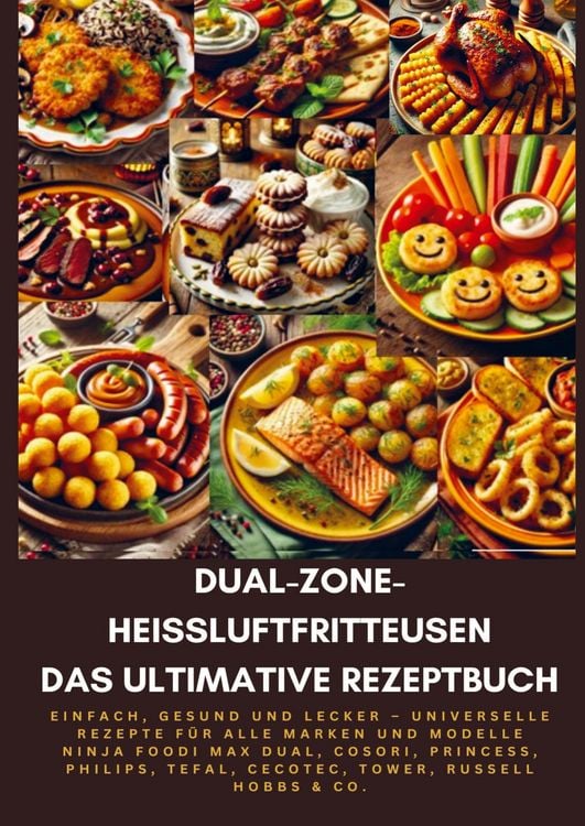 Produktbild: Dual-Zone-Hei&szlig;luftfritteusen: Das ultimative Rezeptbuch