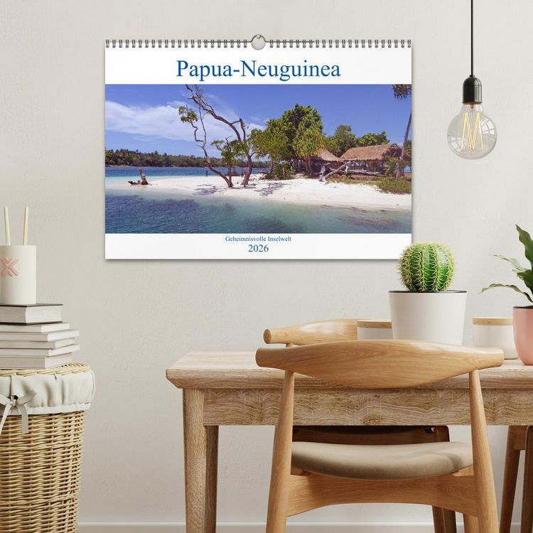 Produktbild: Papua-Neuguinea Geheimnisvolle Inselwelt (Wandkalender 2026 DIN A3 quer), CALVENDO Monatskalender