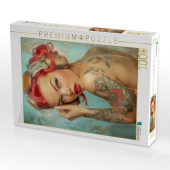 Produktbild: CALVENDO Puzzle Pin-up Girls | 1000 Teile Lege-Gr&ouml;&szlig;e 64x48cm Foto-Puzzle f&uuml;r gl&uuml;ckliche Stunden