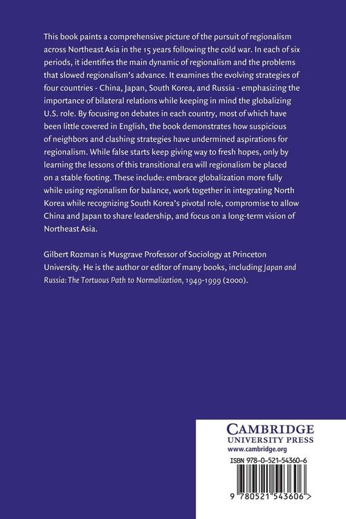 Produktbild: Northeast Asia's Stunted Regionalism