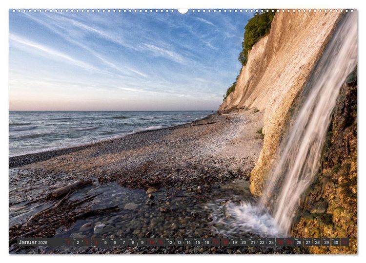 Produktbild: R&uuml;gen - Inseltraumblicke (hochwertiger Premium Wandkalender 2026 DIN A2 quer), Kunstdruck in Hochglanz