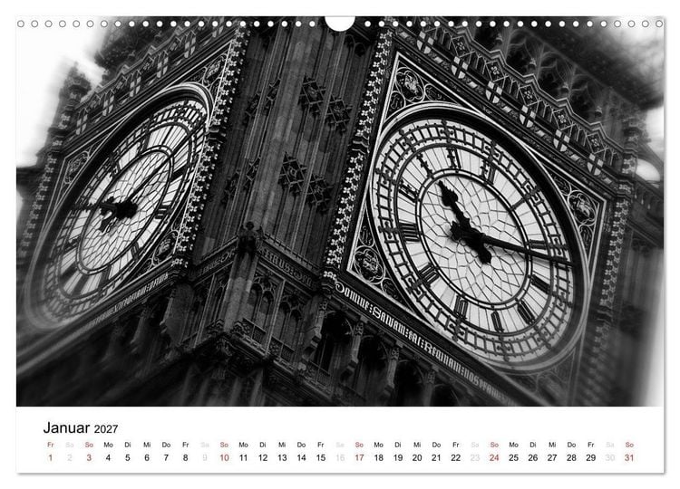 Produktbild: London (Wandkalender 2027 DIN A3 quer), CALVENDO Monatskalender