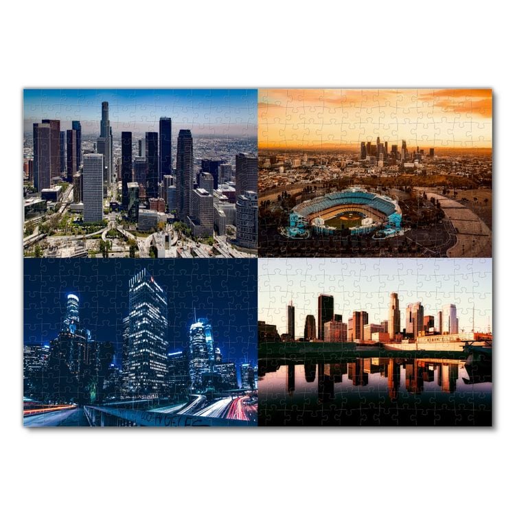 Produktbild: Lais Puzzle Collage Los Angeles 500 Teile
