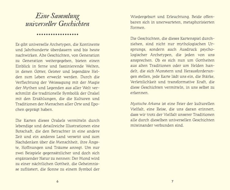 Produktbild: Mystische Arkana Orakel